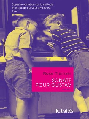 cover image of Sonate pour Gustav